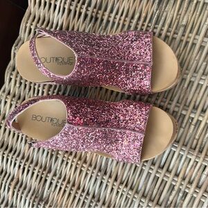 Corkys mixed Berry Glitter Sandals